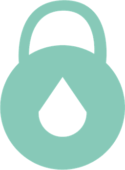 Logo Neverleak en forme de cadenas